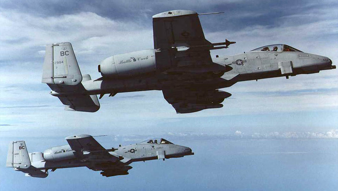 Fairchild-Republic A/OA-10A Thunderbolt II 1991-2007